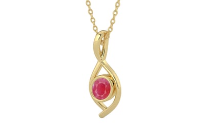 Ashtadhatu Ruby Pendant Fine Quality (P1)