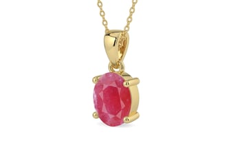 Ashtadhatu Ruby Pendant Fine Quality (P10)