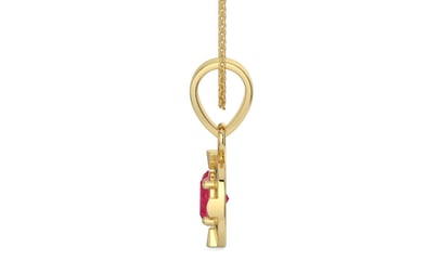Ashtadhatu Ruby Pendant Fine Quality (P11)