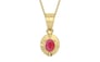 Ashtadhatu Ruby Pendant Fine Quality (P11)