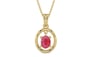Ashtadhatu Ruby Pendant Fine Quality (P2)