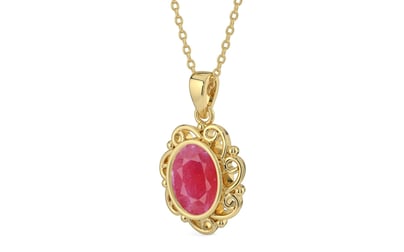 Ashtadhatu Ruby Pendant Fine Quality (P5)