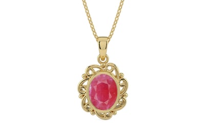 Ashtadhatu Ruby Pendant Fine Quality (P5)