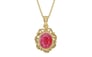 Ashtadhatu Ruby Pendant Fine Quality (P5)