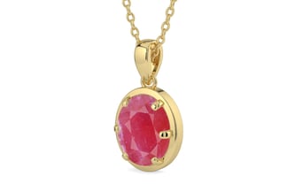 Ashtadhatu Ruby Pendant Fine Quality (P8)