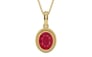 Ashtadhatu Ruby Pendant Limited Quality (P7)