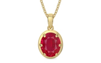 Ashtadhatu Ruby Pendant Limited Quality (P8)