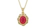 Ashtadhatu Ruby Pendant Prime Quality (P5)
