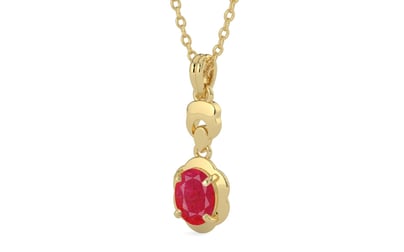 Ashtadhatu Ruby Pendant Prime Quality (P6)