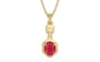 Ashtadhatu Ruby Pendant Prime Quality (P6)