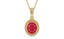Ashtadhatu Ruby Pendant Prime Quality (P7)