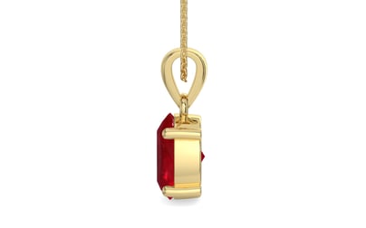 Ashtadhatu Ruby Pendant Rare Quality (P10)