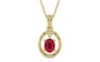 Ashtadhatu Ruby Pendant Rare Quality (P2)