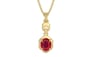 Ashtadhatu Ruby Pendant Rare Quality (P6)