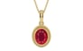 Ashtadhatu Ruby Pendant Rare Quality (P7)