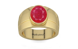 Ashtadhatu Ruby Ring Prime Quality (R1)