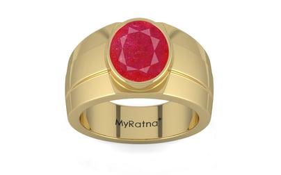 Ashtadhatu Ruby Ring Prime Quality (R1)