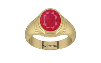 Ashtadhatu Ruby Ring Prime Quality (R7)