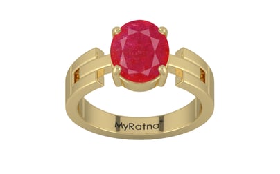Ashtadhatu Ruby Ring Prime Quality (R8)