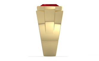 Ashtadhatu Ruby Ring Rare Quality (R1)