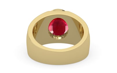 Ashtadhatu Ruby Ring Rare Quality (R1)