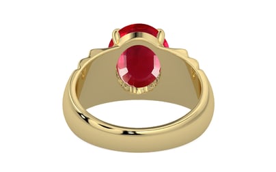 Ashtadhatu Ruby Ring Rare Quality (R4)