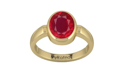 Ashtadhatu Ruby Ring Rare Quality (R6)