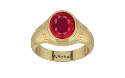 Ashtadhatu Ruby Ring Rare Quality (R7)