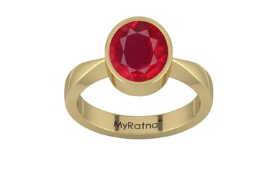 Ashtadhatu Ruby Ring Rare Quality (R9)