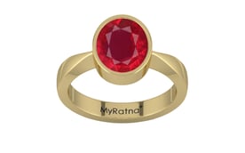 Ashtadhatu Ruby Ring Rare Quality (R9)
