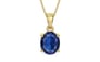 Ashtadhatu Thailand Blue Sapphire Pendant Limited Quality (P10)