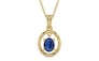 Ashtadhatu Thailand Blue Sapphire Pendant Limited Quality (P2)