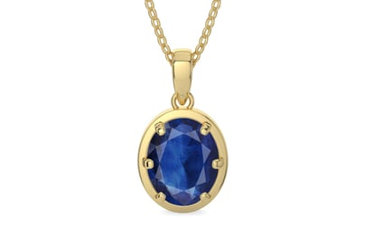 Ashtadhatu Thailand Blue Sapphire Pendant Limited Quality (P8)