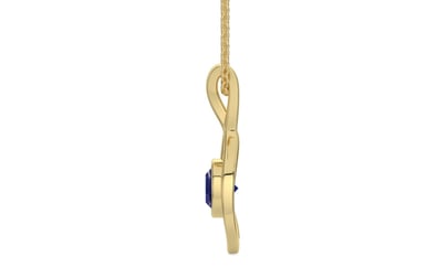 Ashtadhatu Thailand Blue Sapphire Pendant Prime Quality (P1)