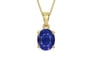 Ashtadhatu Thailand Blue Sapphire Pendant Prime Quality (P10)