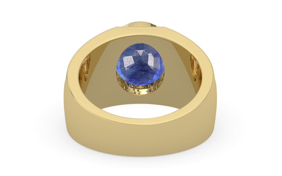 Ashtadhatu Thailand Blue Sapphire Ring Fine Quality (R1)