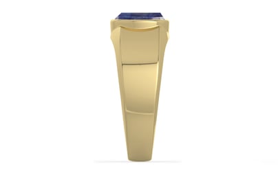 Ashtadhatu Thailand Blue Sapphire Ring Fine Quality (R10)