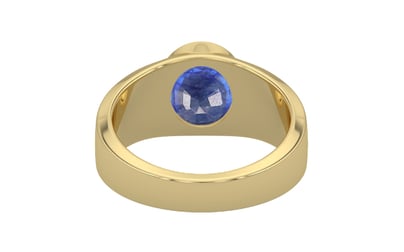 Ashtadhatu Thailand Blue Sapphire Ring Fine Quality (R10)