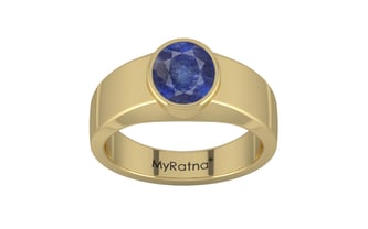 Ashtadhatu Thailand Blue Sapphire Ring Fine Quality (R10)