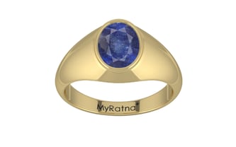 Ashtadhatu Thailand Blue Sapphire Ring Fine Quality (R12)