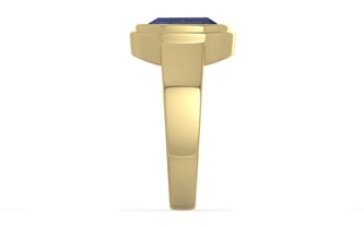 Ashtadhatu Thailand Blue Sapphire Ring Fine Quality (R3)