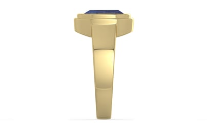 Ashtadhatu Thailand Blue Sapphire Ring Fine Quality (R3)