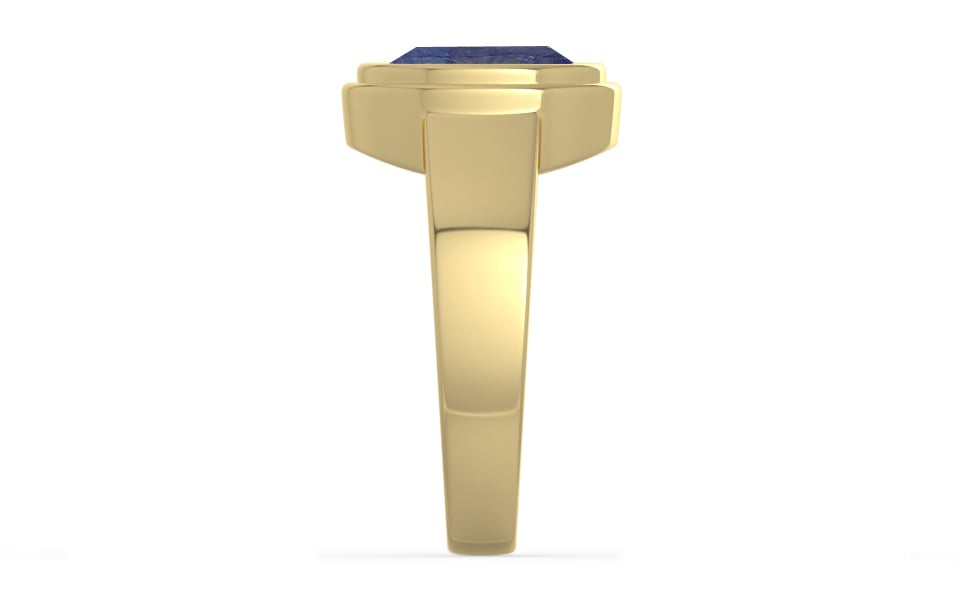 Ashtadhatu Thailand Blue Sapphire Ring Fine Quality (R3)