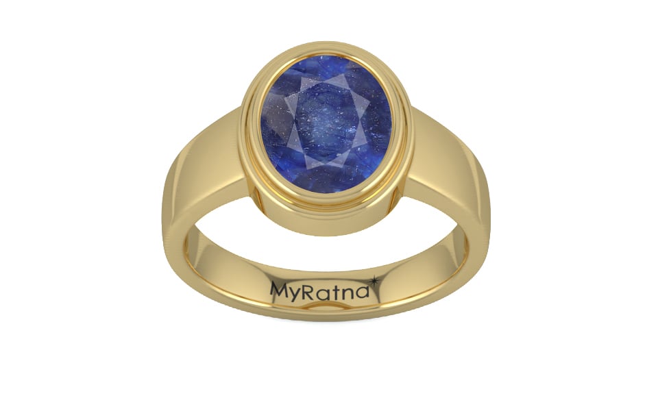 Ashtadhatu Thailand Blue Sapphire Ring Fine Quality (R3)