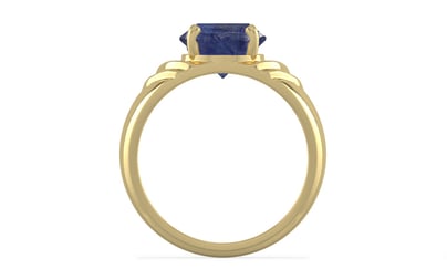 Ashtadhatu Thailand Blue Sapphire Ring Fine Quality (R4)