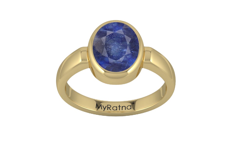 Ashtadhatu Thailand Blue Sapphire Ring Fine Quality (R6)