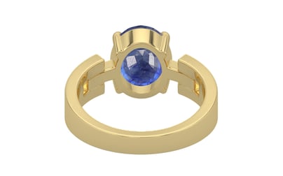 Ashtadhatu Thailand Blue Sapphire Ring Fine Quality (R8)