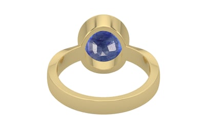 Ashtadhatu Thailand Blue Sapphire Ring Fine Quality (R9)
