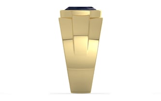 Ashtadhatu Thailand Blue Sapphire Ring Limited Quality (R1)