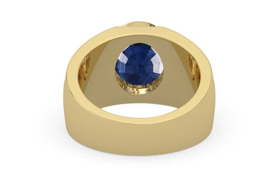 Ashtadhatu Thailand Blue Sapphire Ring Limited Quality (R1)